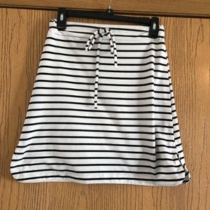 Striped weekend skirt